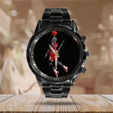 Discover Michael Jordan - Michael Jordan - Calendar Steel Band Watch