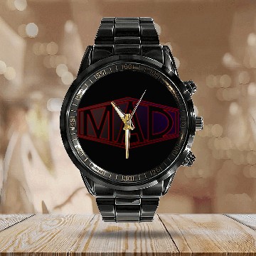 Discover Mad Calendar Steel Band Watch, Mad Calendar Steel Band Watch