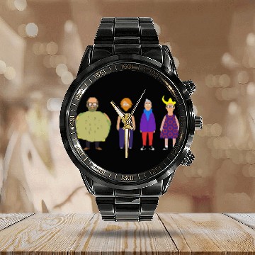 Discover Bobs Burgers Phish by Custeez Baseball Jerseys Calendar Steel Band Watch