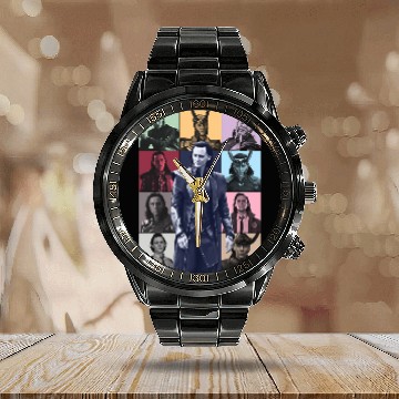 Discover Loki Eras Tour Calendar Steel Band Watch