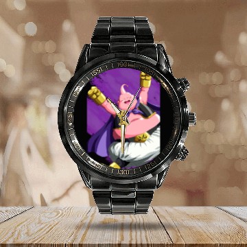 Discover Majin Buu - Buu - Calendar Steel Band Watch