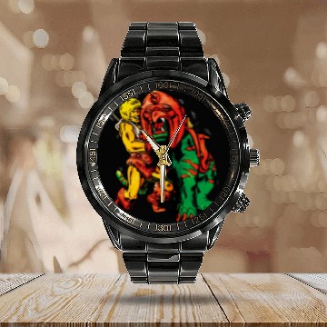 Discover He-Man and Battle Cat - He Man Battle Cat - Calendar Steel Band Watch