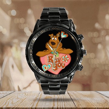 Discover Scooby Doo Calendar Steel Band Watch - Cartoon Tees