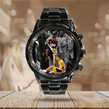Discover Allen Iverson STEPOVER Calendar Steel Band Watch