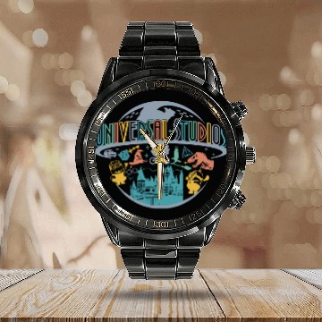 Discover Universal Studios  Calendar Steel Band Watch, Universal Studios 2023 Calendar Steel Band Watch
