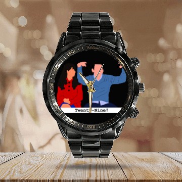 Discover New Girl "29" Scene | Essential Calendar Steel Band Watch