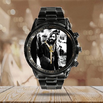 Discover Charles Manson Calendar Steel Band Watch , Serial Killer Calendar Steel Band Watch-