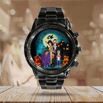 Discover Halloween Bobs Burgers Baseball Jerseys Calendar Steel Band Watch