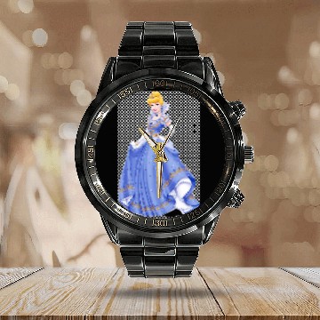 Discover Disneys Cinde, Princess Aurora.png Baseball Jerseys Calendar Steel Band Watch