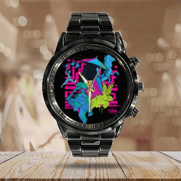 Discover Disneyss Raya And The Last Dragon Character Collage Zip Calendar Steel Band Watch