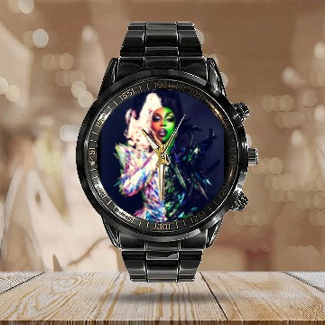 Discover Todrick Hall Straight outta Oz Classic Calendar Steel Band Watch
