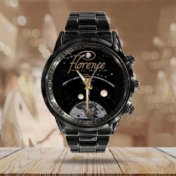 Discover Vintage Florence And The Machine Calendar Steel Band Watch