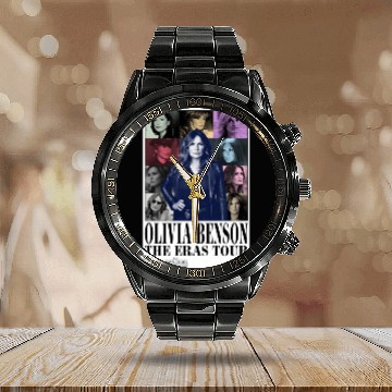 Discover Olivia Benson Eras Tour Hawaiians Calendar Steel Band Watch
