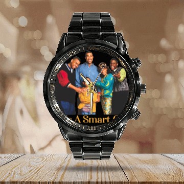 Discover He’s A Smart Guy - Smart Guy Lyrics Calendar Steel Band Watch