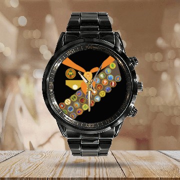Discover Disney Pixar Up Wilderness Explorer Costume Halloween Calendar Steel Band Watch