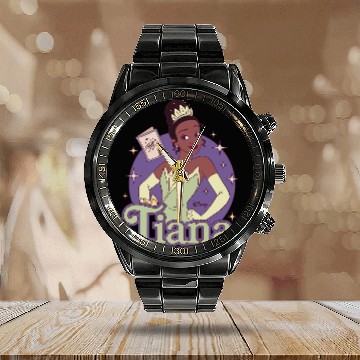 Discover Disney Princess - Tiana Calendar Steel Band Watch