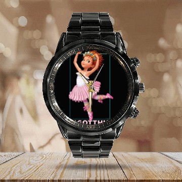 Discover Disney Fancy Nancy Ballerina IGotThis Baseball Jerseys Calendar Steel Band Watch