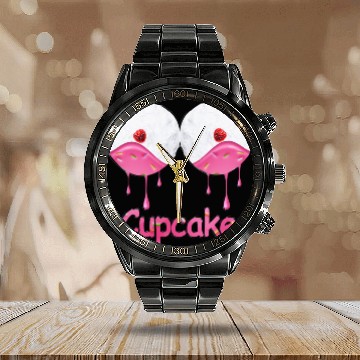 Discover CupcaKKe Calendar Steel Band Watch