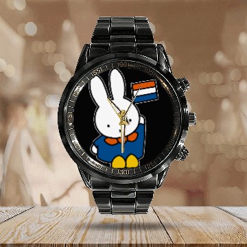 Discover Nijntje Miffy Polo Calendar Steel Band Watch