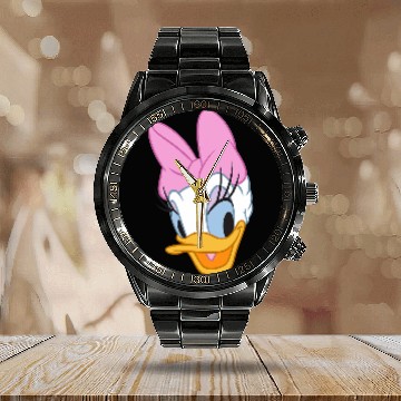 Discover Disney Daisy Baseball Jerseys Calendar Steel Band Watch