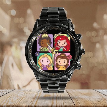 Discover Disney Princess - Tiana Calendar Steel Band Watch