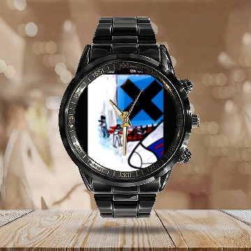 Discover Radiohead Ok Computer Calendar Steel Band Watch