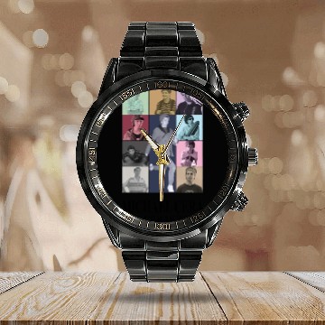 Discover Michael Cera Eras Tour 3D Calendar Steel Band Watch