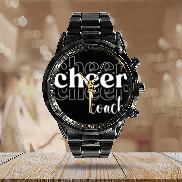 Discover Cheerleader Gift Cheer Coachs Cheerleader Cheerleading Coach Calendar Steel Band Watch
