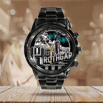 Discover Journey to High Hrothgar - Skyrim - Calendar Steel Band Watch