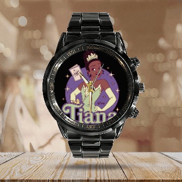 Discover Disney Princess - Tiana Calendar Steel Band Watch