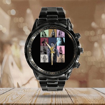 Discover Caitlin Clark Eras Tour Baseball Jerseys Calendar Steel Band Watch