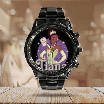 Discover Disney Princess - Tiana Calendar Steel Band Watch