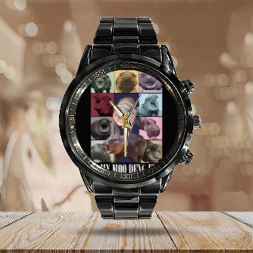 Discover Moo Deng Eras Tour, Moo Deng Calendar Steel Band Watch