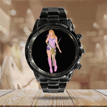 Discover Eras tour lover Baseball Jerseys Calendar Steel Band Watch