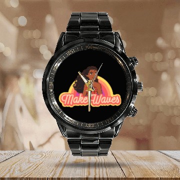 Discover Disney Princess Moana Make Waves Rainbow Calendar Steel Band Watch