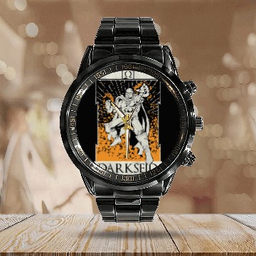Discover DC Comics Halloween Darkseid Tarot Calendar Steel Band Watch