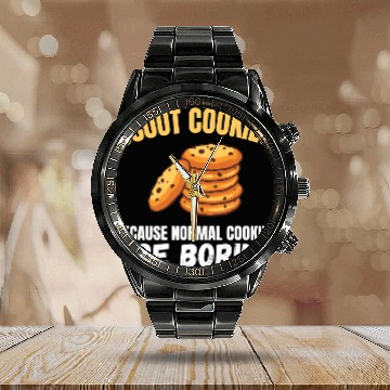 Discover Scout Cookies Because Normal Cookies Are Boring Cookie Calendar Steel Band Watch