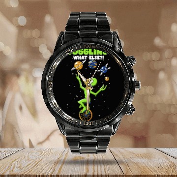 Discover Kids Juggling What else Circus Comedy Juggling Calendar Steel Band Watch