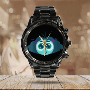 Discover Disneyss Pixars Inside Out 2 Envy Big Head Logo Baseball Tees Calendar Steel Band Watch
