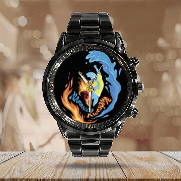 Discover Disney Pixar Elemental Naturally Awesome Ember W Baseball Tees Calendar Steel Band Watch