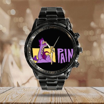 Discover Disney Herculess Pain Calendar Steel Band Watch