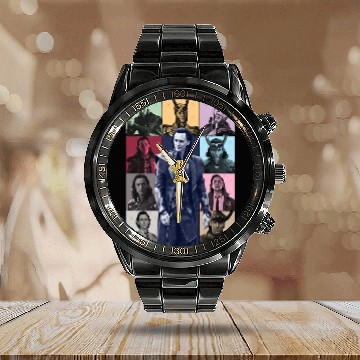 Discover Loki Eras Tour 3D Calendar Steel Band Watch