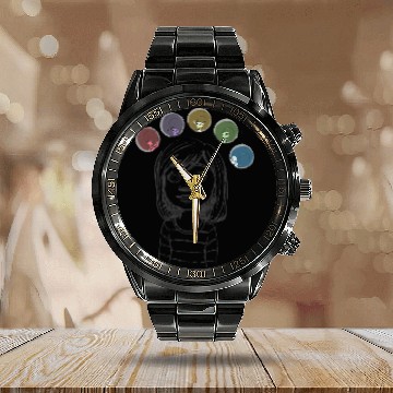 Discover Disney Inside Out Riley Many Emotions Bubbles Calendar Steel Band Watch