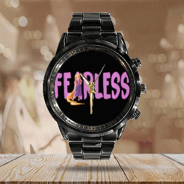 Discover Disney Princess Rapunzel Fearless Baseball Tees Calendar Steel Band Watch