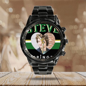 Discover STEVE Stranger Things Calendar Steel Band Watch