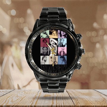 Discover Eras Tour Calendar Steel Band Watch