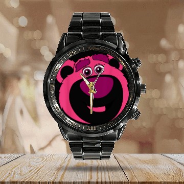 Discover Disney and Pixars Toy Story 3 Lotso Bear Calendar Steel Band Watch