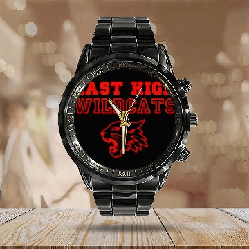 Discover Disney Channel High School Musical East High Calendar Steel Band Watch