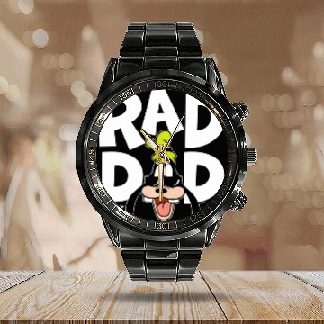 Discover Disney - Rad Dad Zip Calendar Steel Band Watch