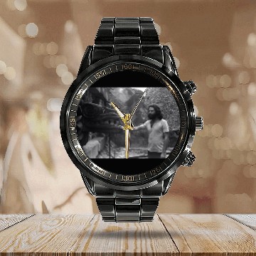 Discover Jim Morrison - Mexico - Calendar Steel Band Watch